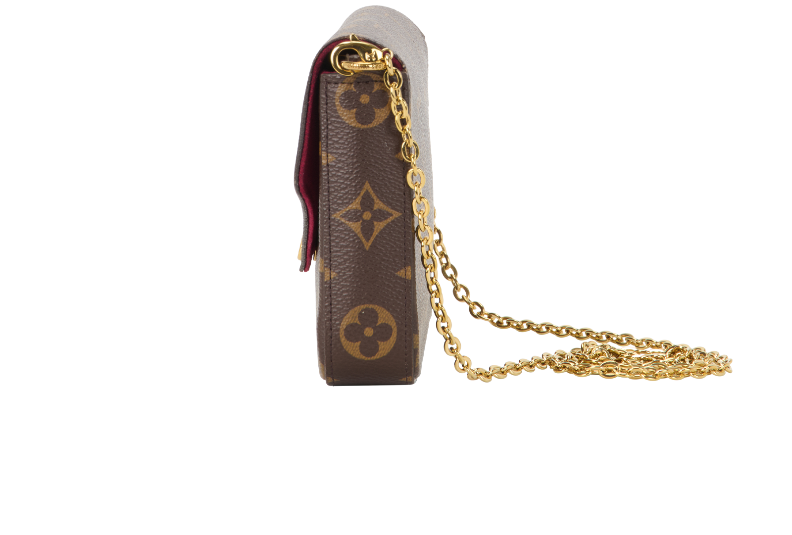 Felicie Pochette, &pound;750, Handbags, Brown, Leather, Bottom view